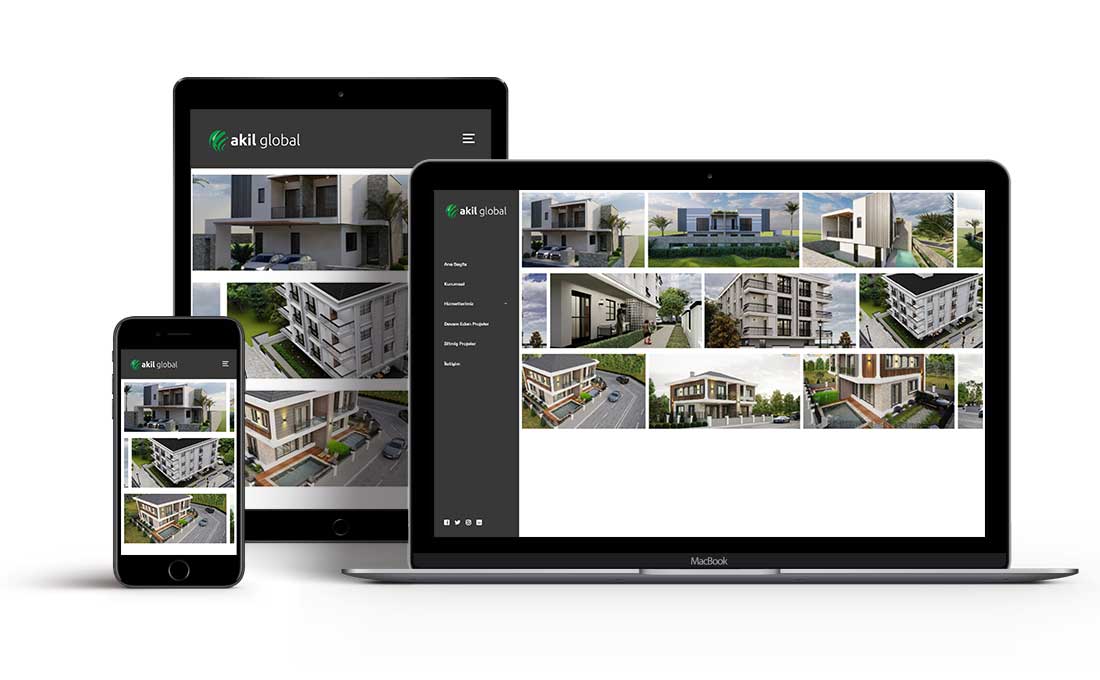 akil global web site tasarımı