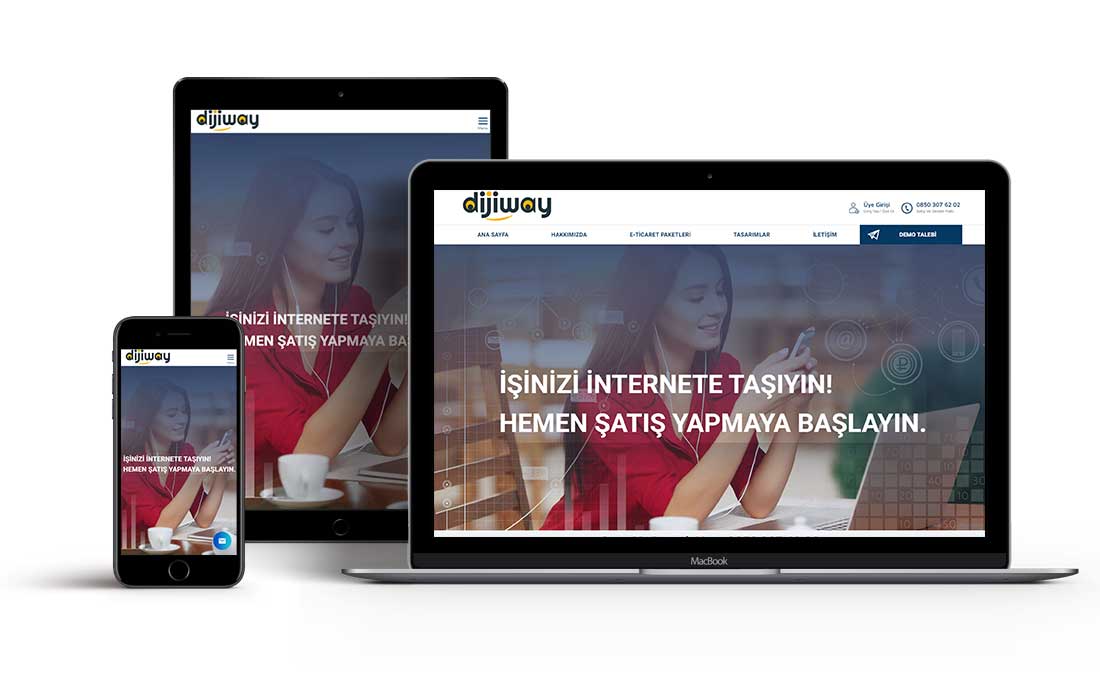 dijiway web sitesi tasarımı